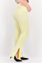 Women Knitted Co-ord Pull On Flare Pants, Yellow - 4
