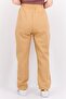 Women Regular Fit Brand Logo Joggers Pant, Beige - 2