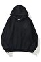 Unisex Cross Sweatshirt Hoodie Black - 2