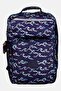 Women Allover Printed Backpack 46 H x 35,5 L x 19 W cm, Navy Combo