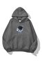 Unisex Time Flies Sweatshirt Hoodie Anthracite