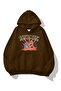 Unisex Out of Service Sweatshirt Brown