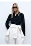 Wideleg Cuffed Fabric Pants - 5