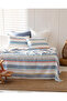 Aimon Double Brother Printed Pique Set - Blue