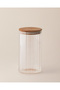 Medium Lunel Optical Cylinder Glass Jar - 1200ML - 3