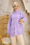 HENZA Pearl Brode Eyelet Embroidery Shirt Tunic - 6