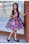 Digital Floral Print / Buckle Dress - 6