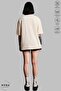 Unisex Crew Neck Emoji Printed Cotton Oversize Short Sleeve T-Shirt - 6
