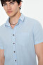 Regular Fit Blue Men's Shirt Lf2024492 - 3