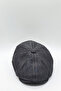 Summer English Style Denim Fabric 8-Piece Peaky Blinders Cap Hat - 3