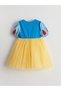 Lcw Kids Snow White Printed Girls Combed Cotton Dress - 2
