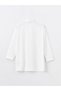 Lcwaikiki Classic Ekru Shiny Stone Women's Shirt Tunic - 6