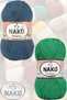 Nako Diamond Hand Knitting Yarn Amigurumi Yarn 10 Pieces Mixed Colors 225 Meters 100% Premium Micro Acrylic - 6