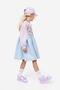 Girl's Printed Long Sleeve Sweatshirt Dress - 2
