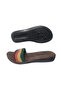 Girl's Colorful Knitted Straw Band Daily Stylish Slippers - 4