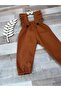 Handmade Tile Color Girl's Culottes Salopet - 5