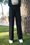 2-Piece Double Cargo Pocket Pipe Leg Girls' Sweatpants - 2