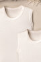 Organic Cotton 3-Piece Body Set with Snaps at the Bottom - 4