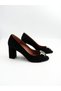 Women's Genuine Leather Heeled Shoes - 2