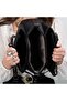 Women's Jn-802 Nubuck Hand and Shoulder Bag Black - 5