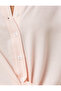 Front Tie Shirt Long Sleeve Buttoned Classic Cuff Collar - 6