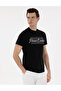 Black Slim Fit Crew Neck T-Shirt 50302567-Vr046