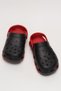 Unisex Double Sole Orthopedic Nurse Doctor Cook Laboratory Sea Pool Slippers Sandals Black - K - 6