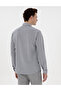 Navy Blue Regular Fit Striped Long Sleeve Shirt 50301533-Vr033 - 5
