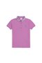 Girl's Fuchsia Polo Neck Basic T-Shirt 50298192-Vr023