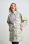 Collared Jacquard Kaftan - Stone