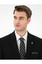 Pi̇erre Cardin Woven Self-Patterned Slim Fit Black Suit - 2