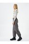 Parachute Trousers with Elastic Waist, Pocket Detail, Stopper