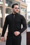 Sleeve Detail Judge Collar Suede Seasonal Coat Bl 1710_60286-1 - 3