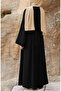 Dilşah Abaya Ferace Black - 7