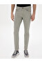 Khaki Slim Fit Jean Trousers 50302679-Vr027 - 2