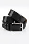 Men's Black Classic Patent Leather Belt 3.5 cm Faux Leather Men's Belt 1701351 - 2