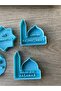 Ramadan Themed Polymer Clay, Cookies and Play Dough Stamp, Cutter Mold Set 2 - 4