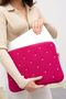 Polka Dot Laptop Cover 13" & 14" Inch Compatible Fuchsia - 3