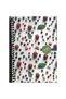 GIPTA Berry Notes - Spiraled Hard Cover 17x24 120YP Checked Notebook - 2