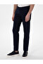 Navy Blue Regular Fit Basic Canvas Trousers 50305473-Vr033 - 2