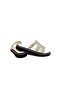 7505 White Stone Slippers - 6