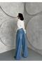 Extra Baggy Fresh Blue Denim Trousers - 7