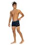 U.S. Polo Assn. 80528 Men's Cotton 3-Piece Boxers-Black&Burgundy&Printed - 3