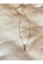 V Letter Steel Tarnish 316L Elegant Necklace - 2