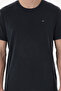Men's Regular Fit Crew Neck Modal Black Basic T-Shirt 50298033-Vr046 - 6