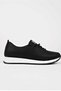 Women's Elastic Lace-Up Orthopedic Sole Shoes - 4