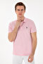 Men's Slim Fit Polo Neck Light Pink Basic T-Shirt 50297984-Vr078 - 3
