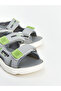 Gray Velcro Baby Boy Sandals from Güli̇s Store - 3