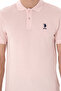 Men's Slim Fit Polo Neck Powder Basic T-Shirt 50298041-Vr042 - 6