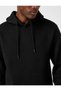 Basic Kapşonlu Sweatshirt Şardonlu - 5